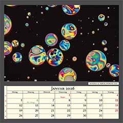 Seifenfilm im Auflicht, Bildbreite 1mm